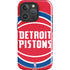 NBA Detroit Pistons Large Logo iPhone 16 Pro Impact Case